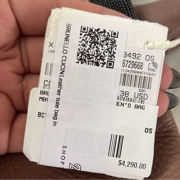 Brunello Cucinelli Tote bag - Picture 2 of 9